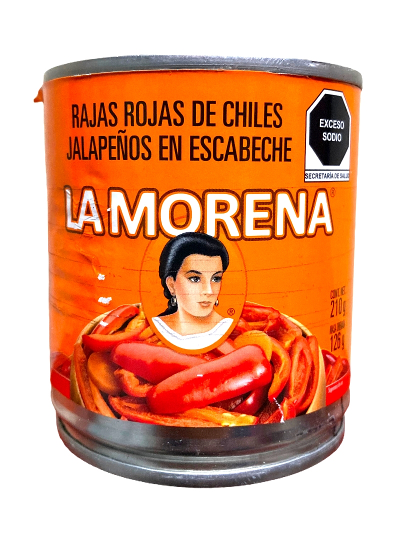 CHILES MORENA RAJAS ROJ 48/210GR