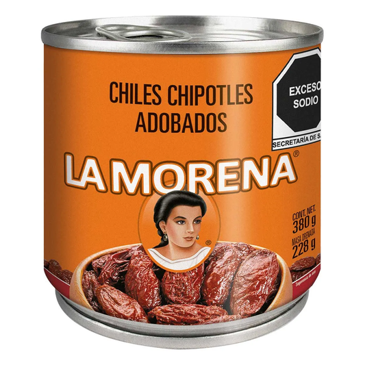 CHILES MORENA CHIPOTLES 24/380GR