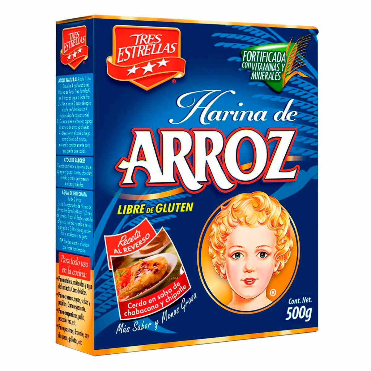 HAR.ARROZ 3 ESTR 12/500 GR