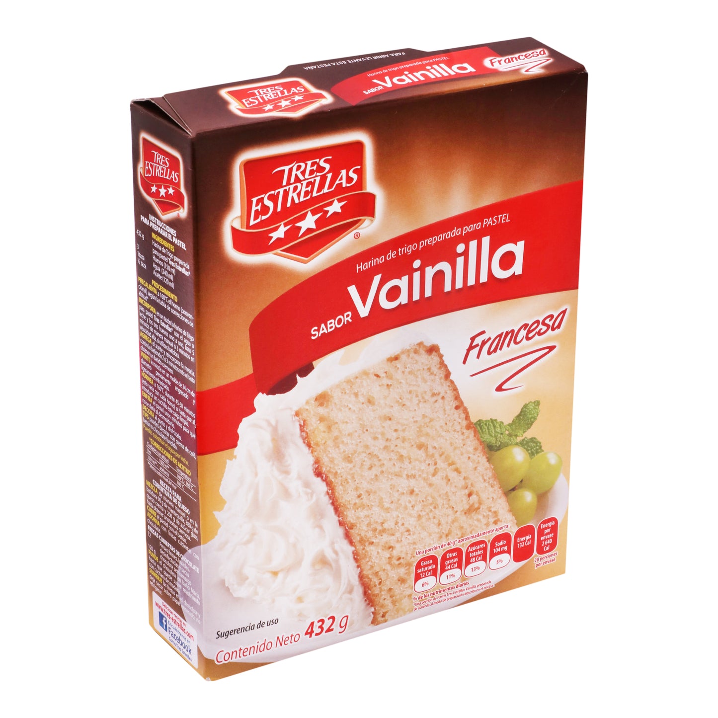 HAR.PASTEL 3 EST ESP 12/432GR  VAINILLA