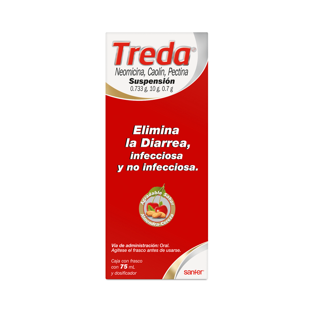 TREDA SUSP.ALM/CEREZA 80/75 ML
