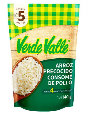 ARROZ VERDE VALLE 16/140 GR PRECOC BCO