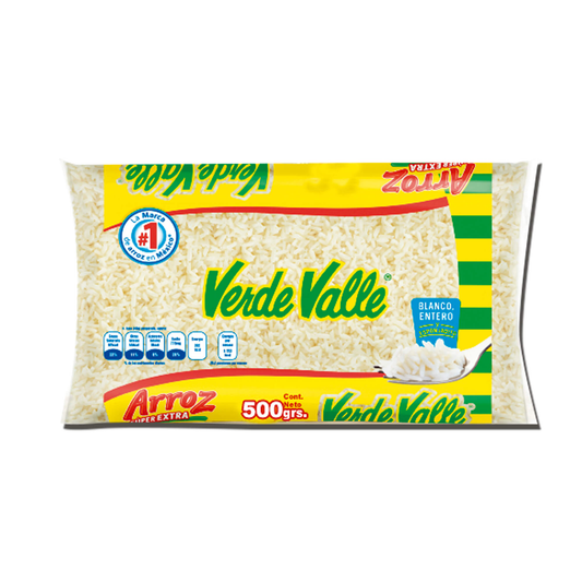 ARROZ VERDE VALLE 20/500GR S E