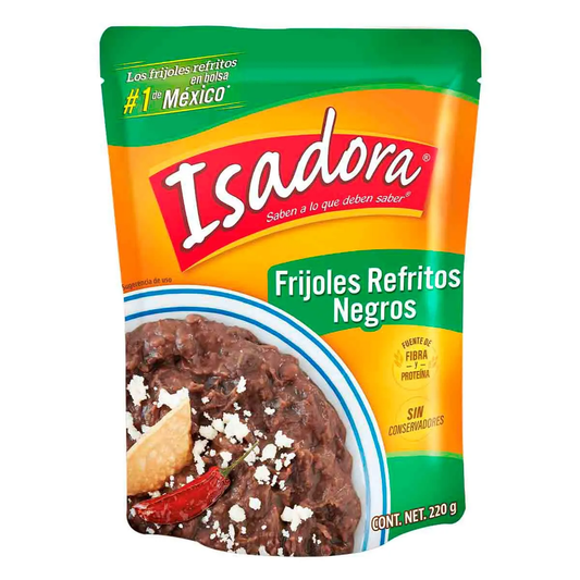 FRIJOL ISADORA 22 220GR NEGRO REF