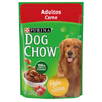 DOG CHOW POUCH AD. 12 1 100 GR CARNE