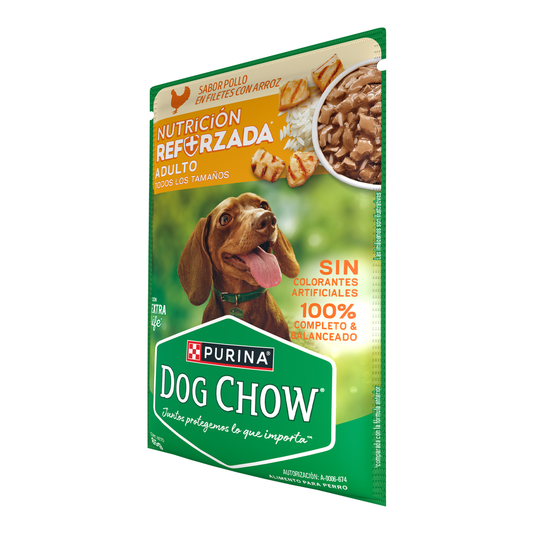 DOG CHOW SOBRE POLLO 12/85 GR