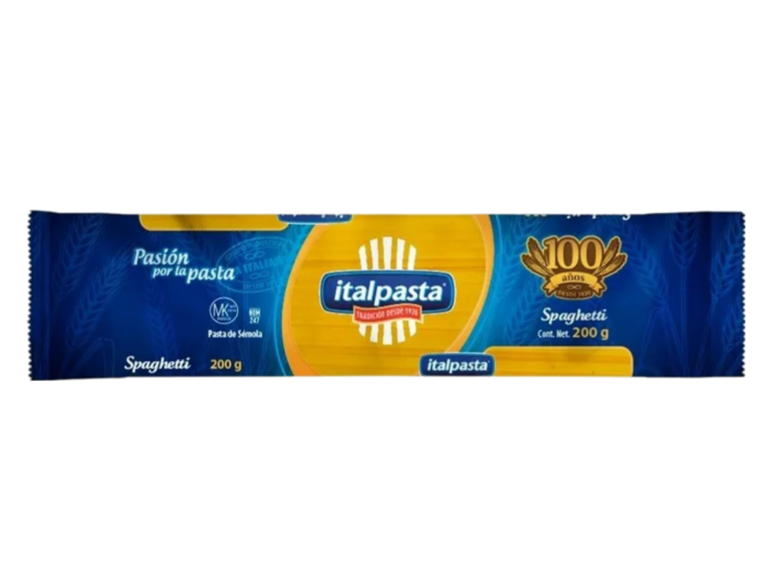 SOPA ITALPASTA 20/1/200 GR SPAGHETTI