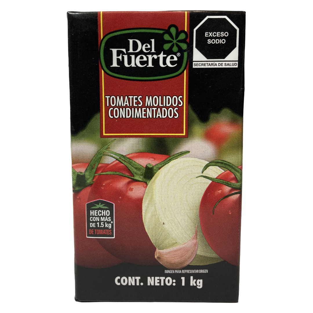 PURE TOMATE DL FUERTE 12/1 L TETRA