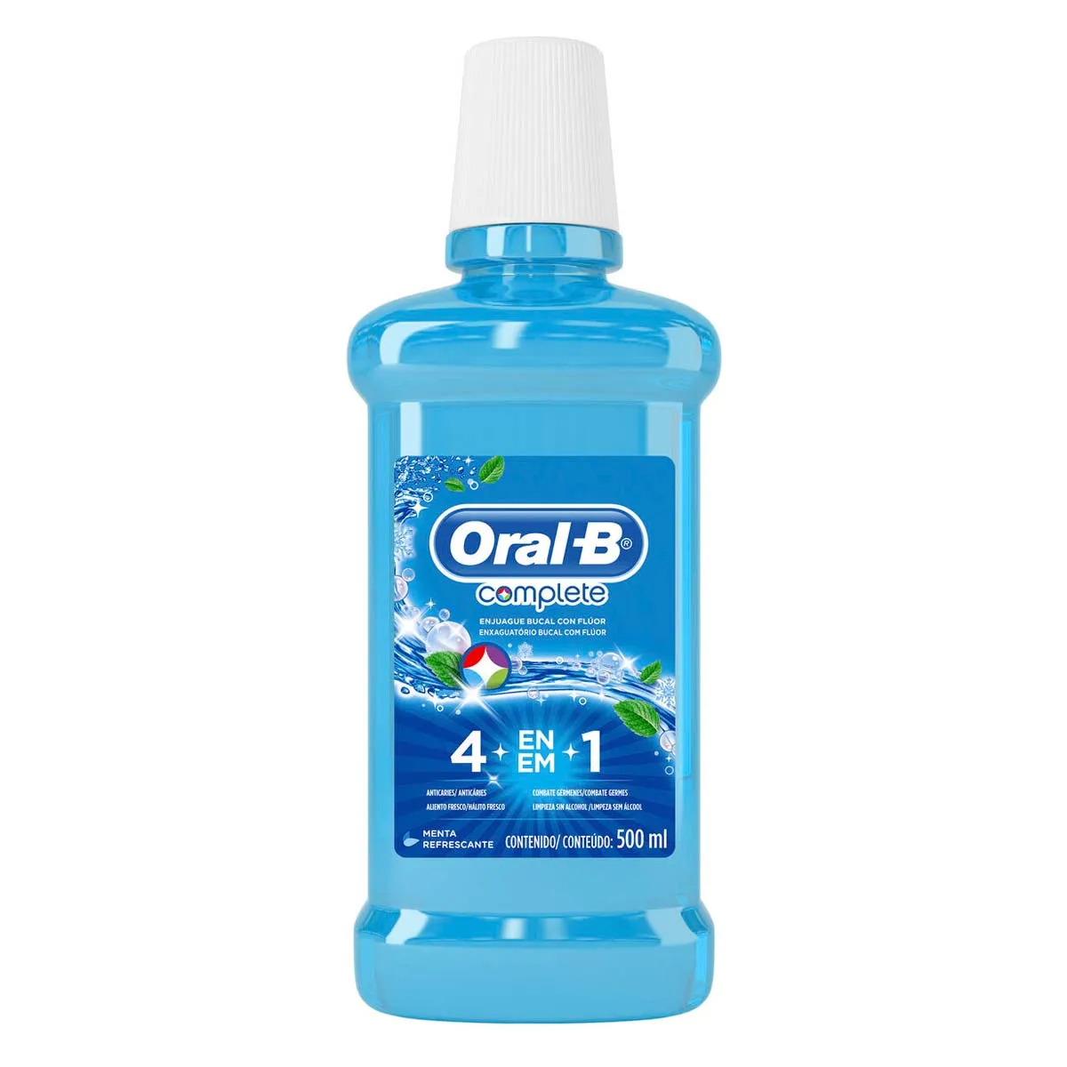 ENJUAGUE ORAL-B 12/500 ML MENTA