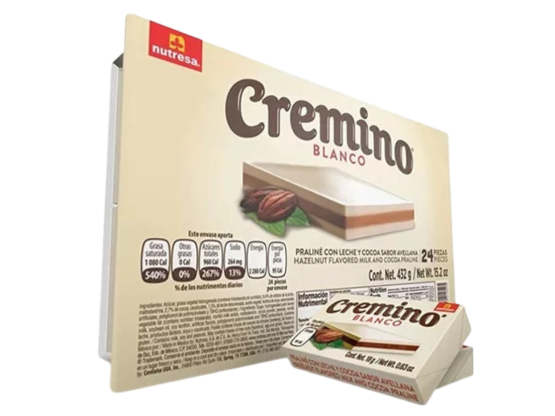 NUTRESA CREMINO BLANCO 16/24/18 GR