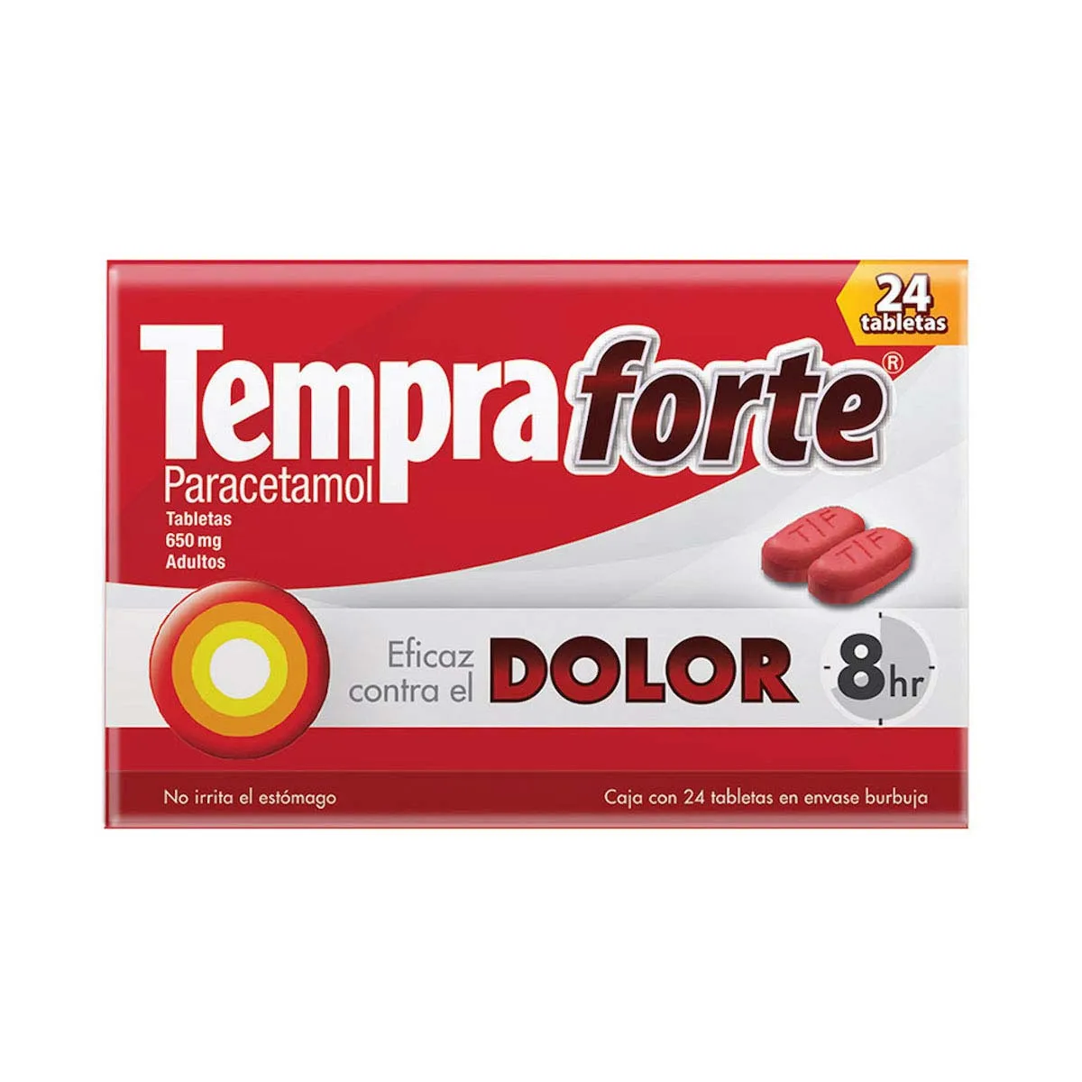 TEMPRA FORTE 160/24/650 MG