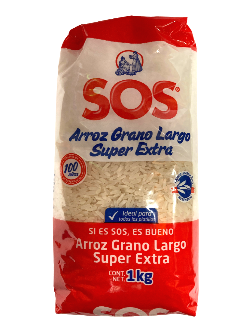 ARROZ SOS 12/1 KG GRANO LARGO