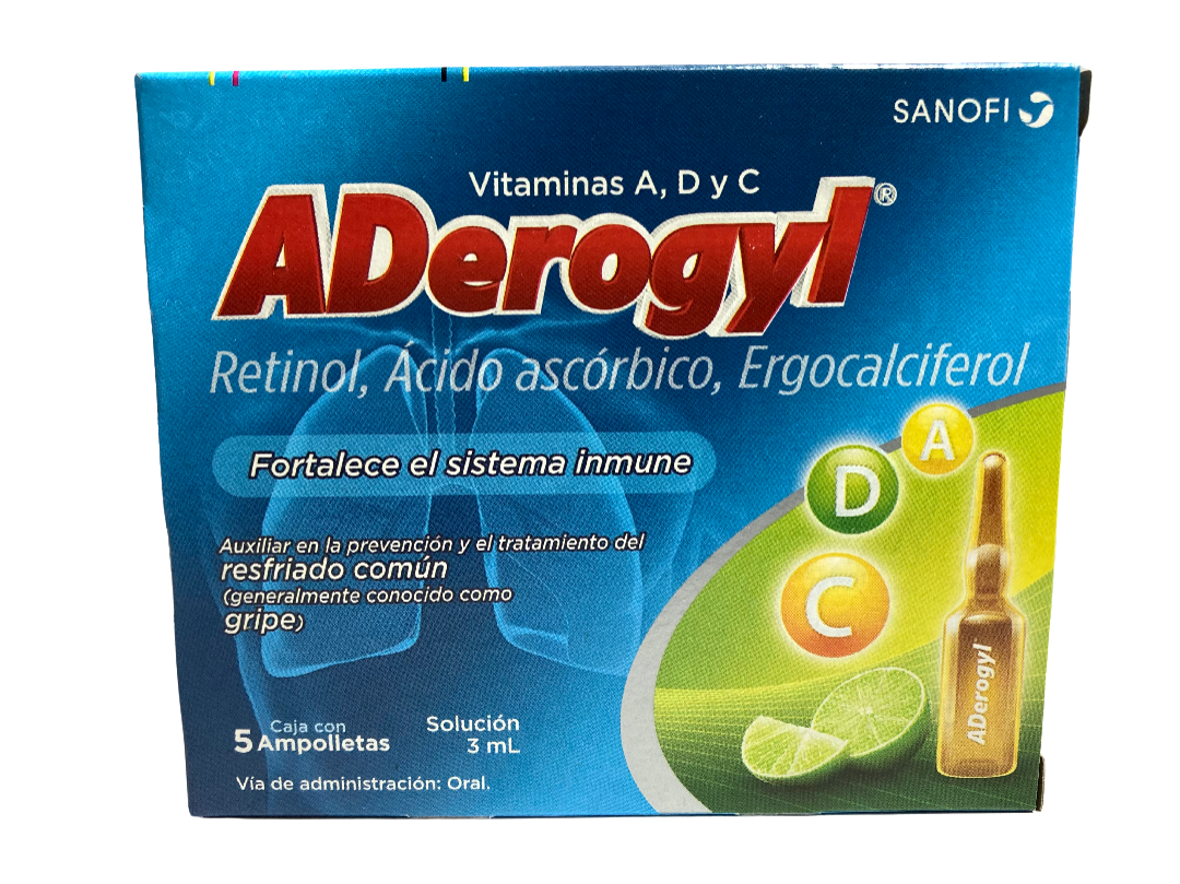 ADEROGYL C/5 AMP.3 ML
