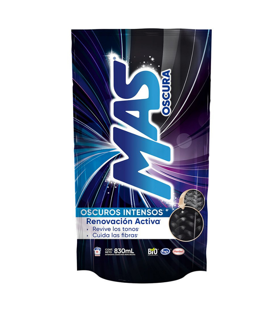 MAS OSCURA POUCH 14/1/830 ML