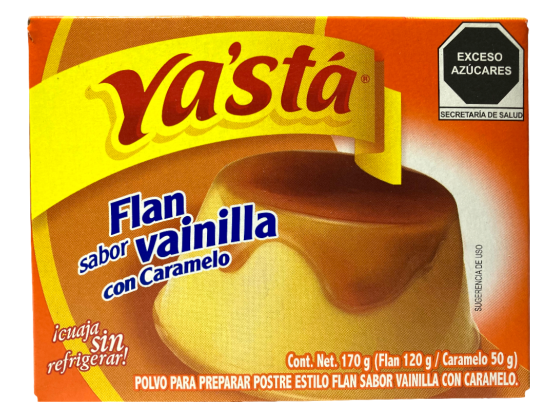 FLAN YA STA CON CARAMELO 24/170 GR