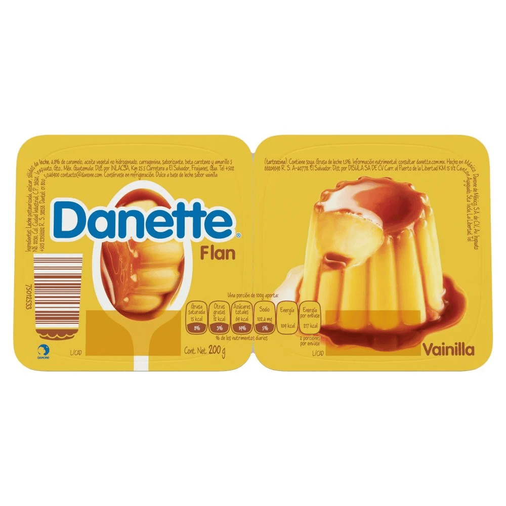 DANETTE FLAN 24/200 GRS.