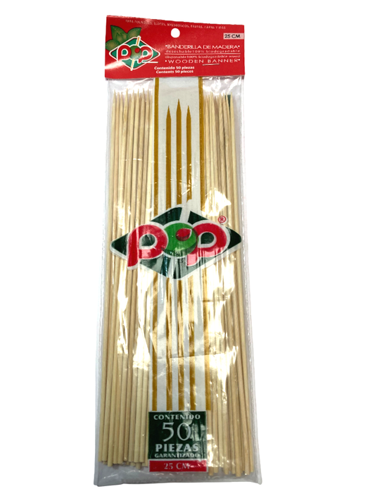 BANDERILLA 25 CM BOLSA OLE 50/50