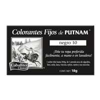 COLORANTE PUTNAM NEGRO 10 18GR/12