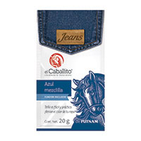 COLORANTE CABALLITO 20GR AZUL MEZC /12
