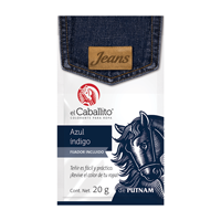 COLORANTE CABALLITO 16GR AZUL INDIGO/12