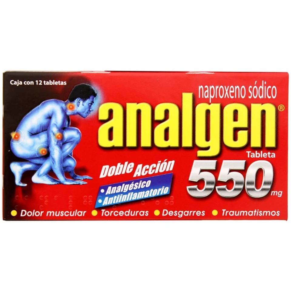 ANALGEN 240/12/550 MG