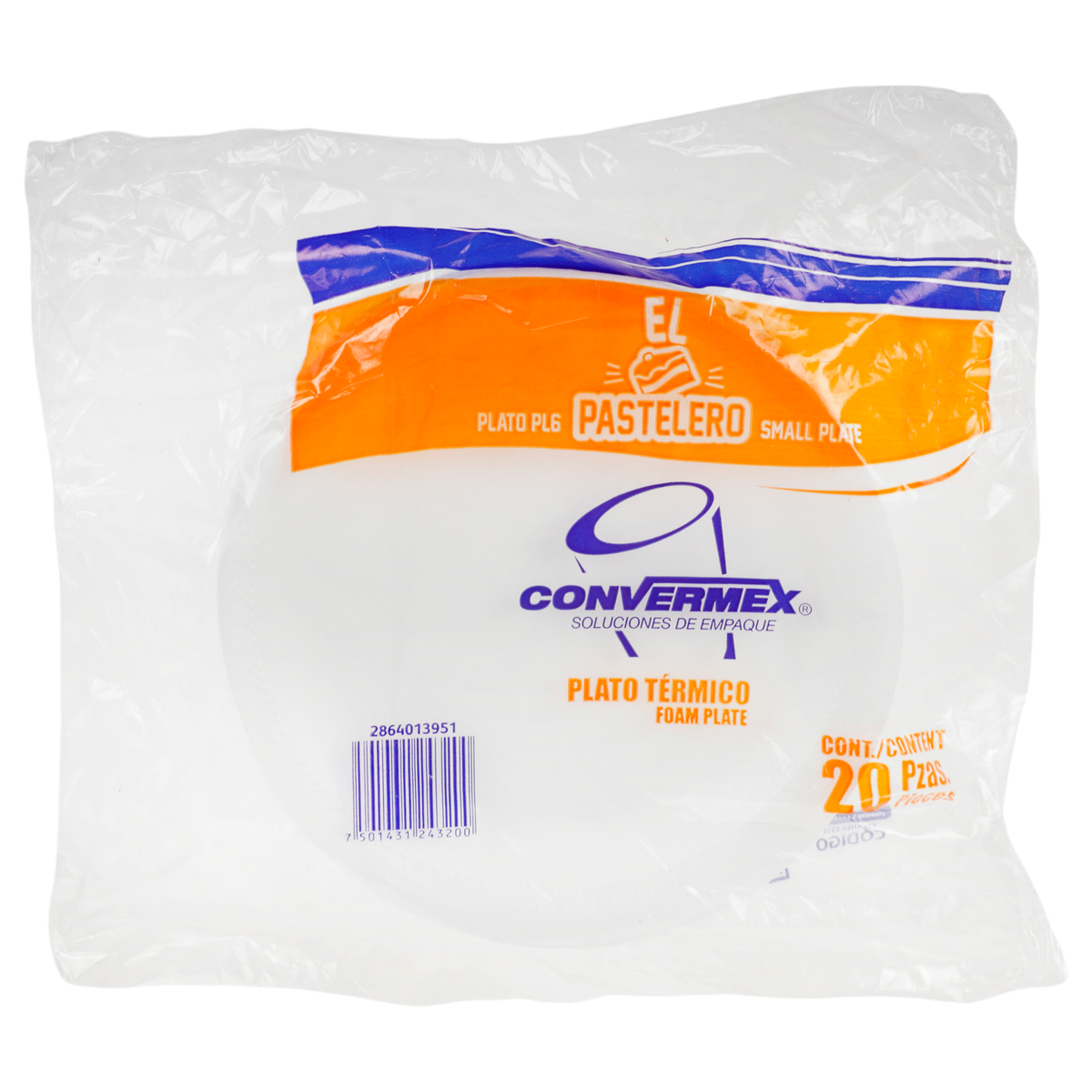 PLATO CONVER TERM PL6 PASTEL 25/20 PZ