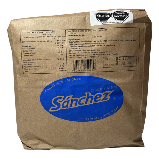 SANCHEZ JAPONES 40 GR 6/50 PZ