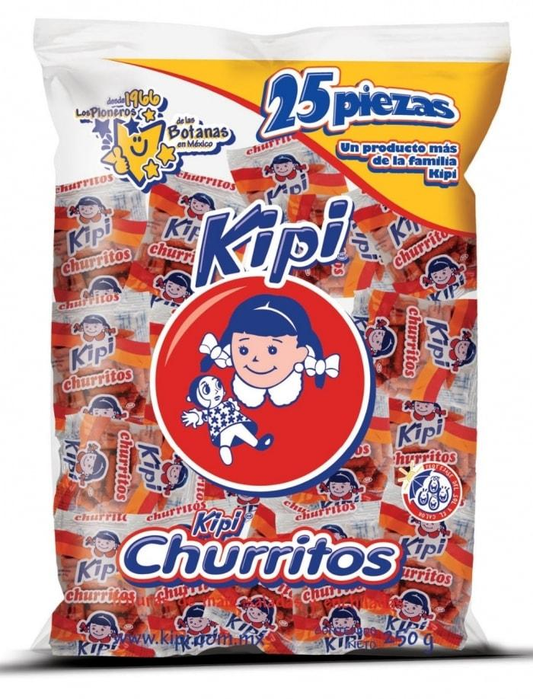 KIPI CHURRITOS CHICO 20 25 PZ