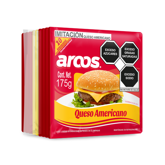 QUESO AMARILLO AROOS 175GRS