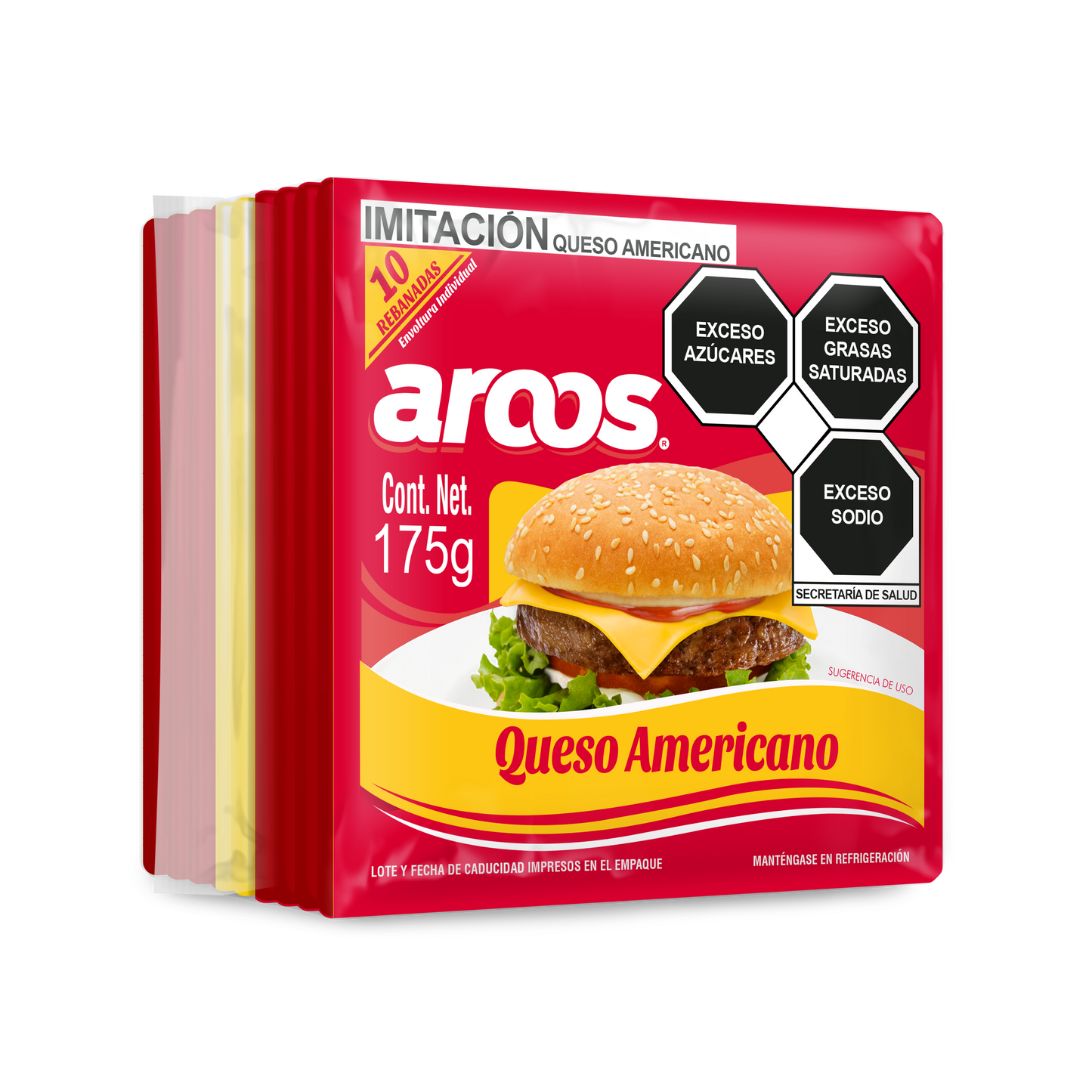 QUESO AMARILLO AROOS 175GRS