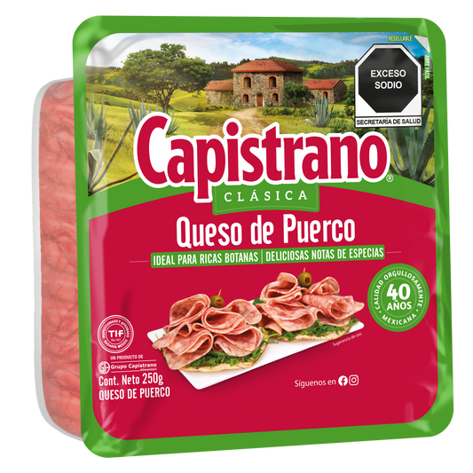 QUESO DE PUERCO CAPISTRANO 250GRS