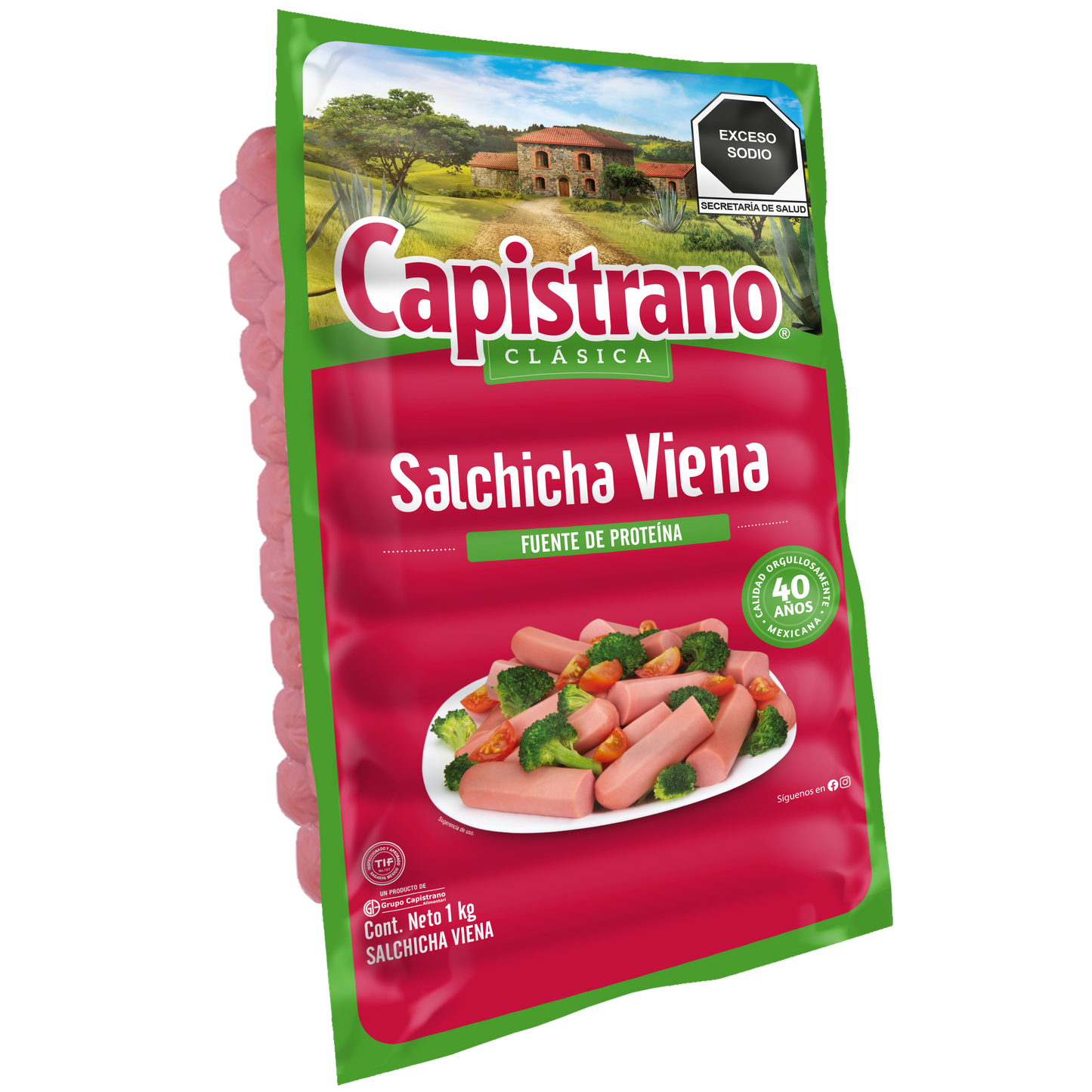 SALCHICHA VIENA CAPISTRANO 1KG