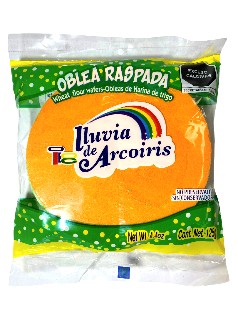 ARCOIRIS OBLEA RASPADA 37/125G