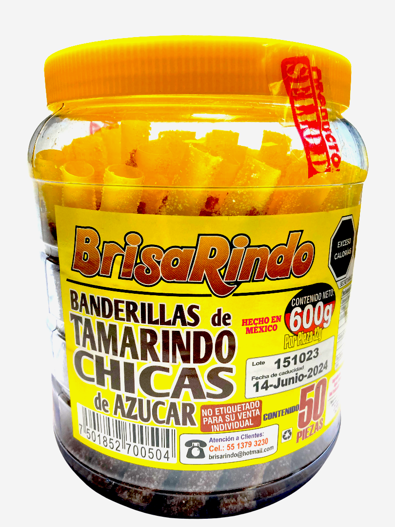 BRISARINDO BANDERILLA CHICA AZU 6/50P