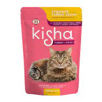 KISHA POUCH RECETA PAVO HUM. 40/1/85 GR