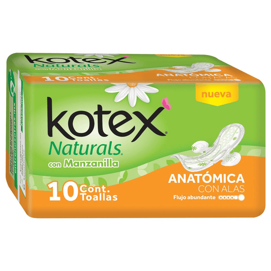 KOTEX MANZ.ANATO.C/A 10/10 PZA