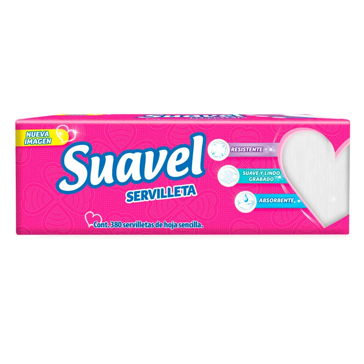 SERVILLETA SUAVEL 12/380 PZA