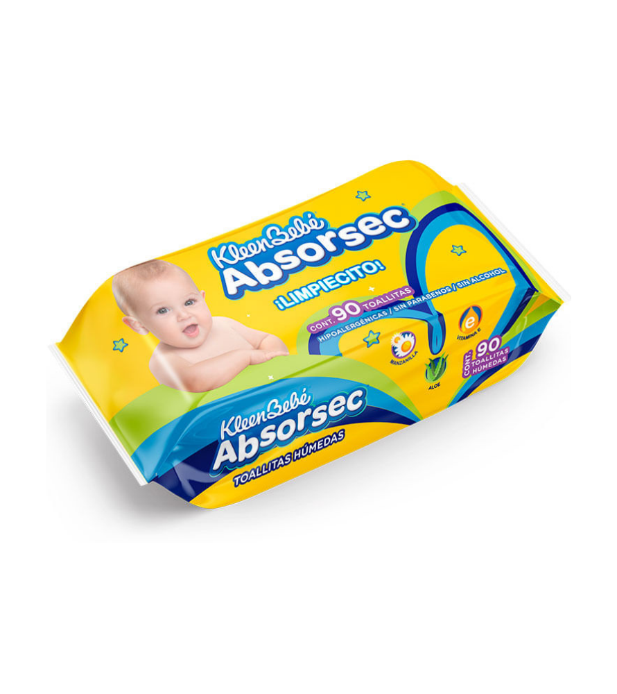 TOALLITA HUM.ABSORSEC 24/90 PZAS