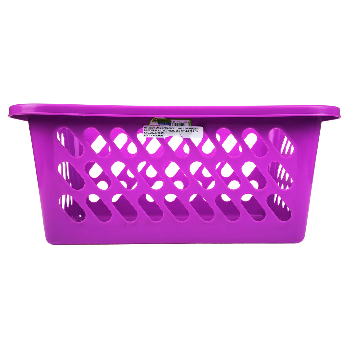 CESTA LAVANDERIA RECT CH FERPLAST/6