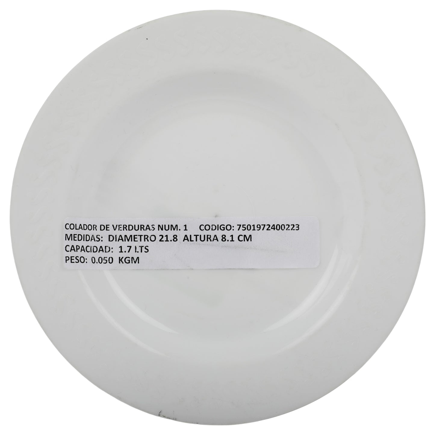PLATO MINI PASTELERO FERPLAST E/50