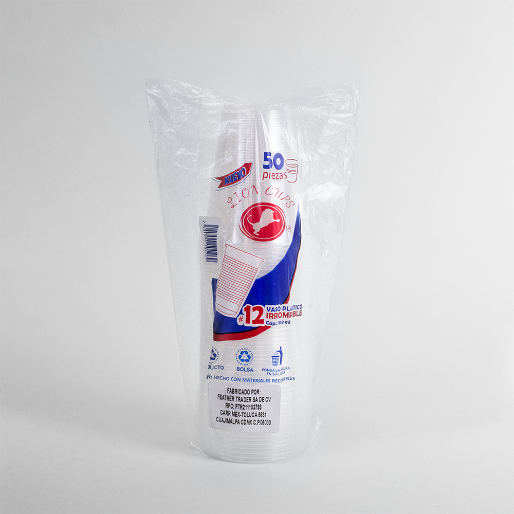 VASO LIONCUPS 12 OZ 20/50 PZ