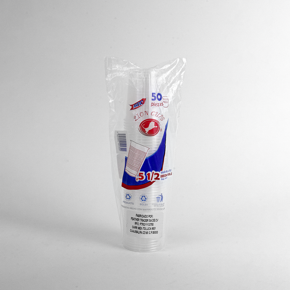 VASO LIONCUPS 5.5 OZ 20/50 PZ