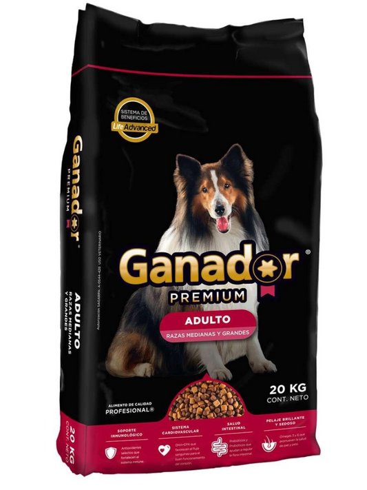 GANADOR PREMIUM ADULTO 1/20 KG