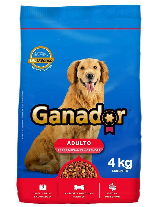 GANADOR ADULTO 5/4 KG.
