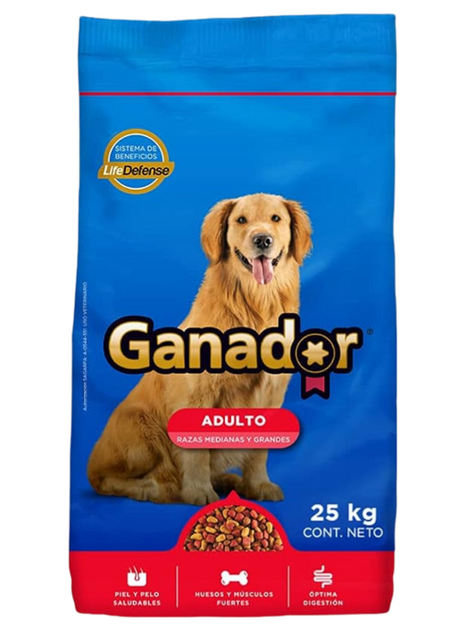 GANADOR ADULTO 1/25 KG