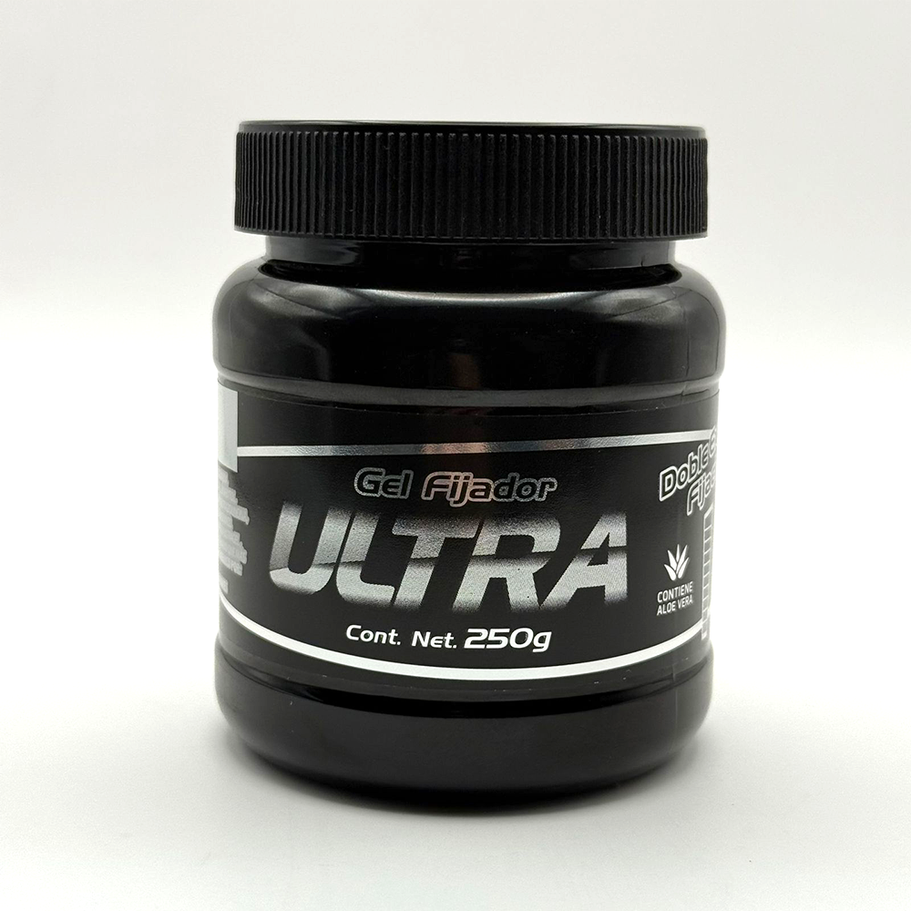 ULTRA GEL 24/250 GR BLACK DOBLE EXTRA FI