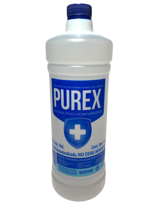 ALCOHOL PUREX DESN.12/1 LT