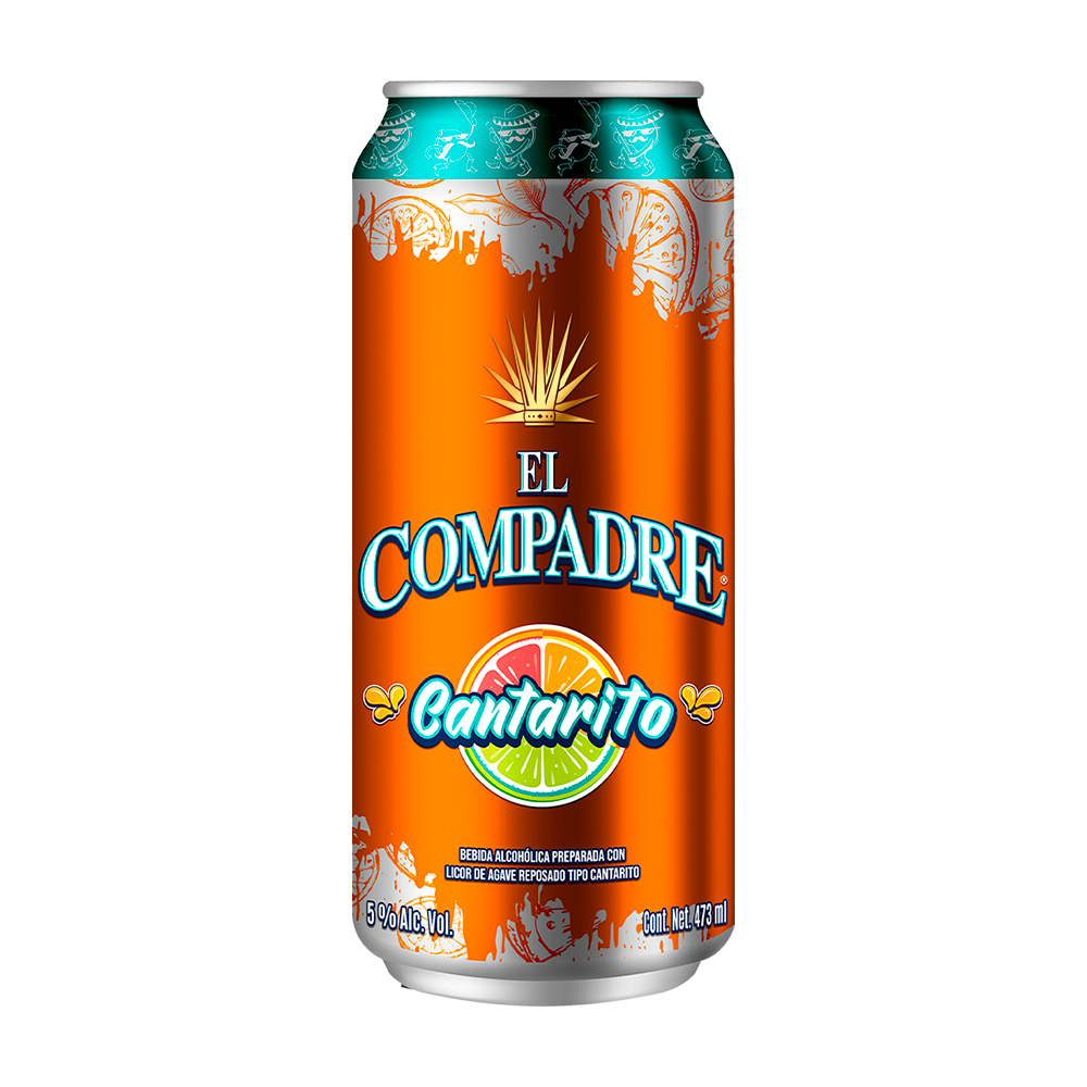 RDT EL COMPADRE  CANTARITO  12/473 ML