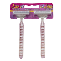 SUPER SHAVE 2 HOJAS 2 PZAS DAMA