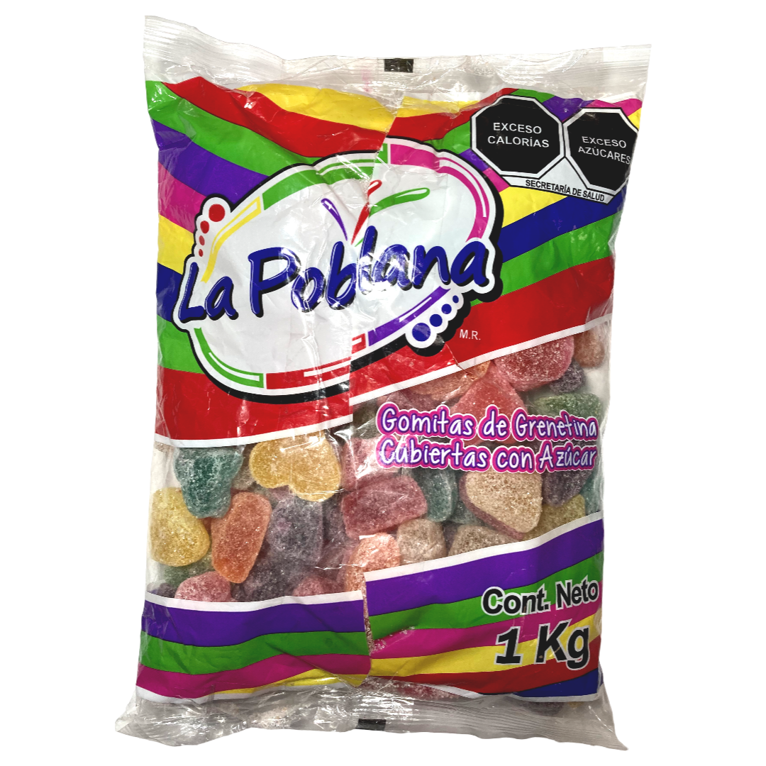 LA POBLANA GOMA CORAZON 10/1KG